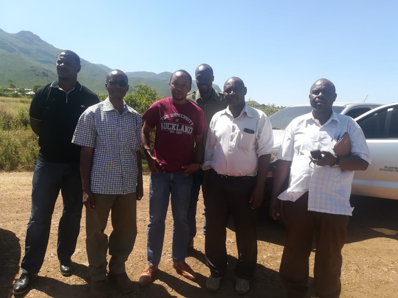 Capital Power team on site at Homa Hills
